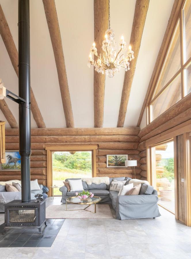 Wild Nurture Eco Luxury Offgrid Log Cabin Форт-Уильям Экстерьер фото