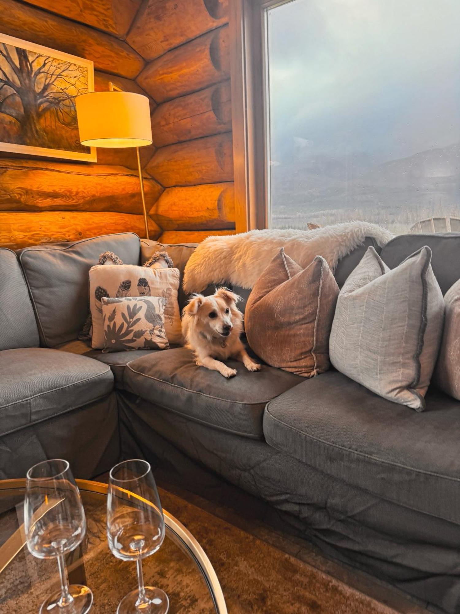 Wild Nurture Eco Luxury Offgrid Log Cabin Форт-Уильям Экстерьер фото